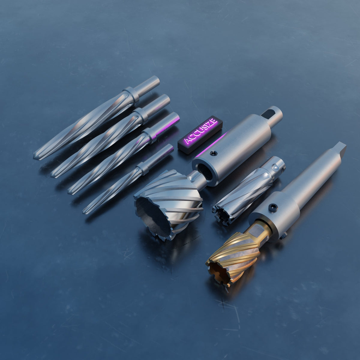 Accusize Car Reamers and Annular Cutters for on-Site Welding