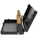 9/16" to 15/16", 7 pc TiN Coated H.S.S. Annular Cutter Set, 3/4'' Weldon Shank, 1'' Cutting, Plus a Pilot Pin, BC01-1000