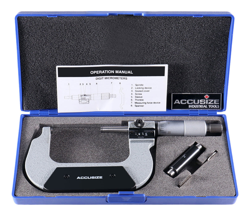 2-3'' by 0.0001'' Digital Outside Micrometer, Bc20-3101
