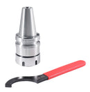 BT40 Shank + 15 Pcs ER40 Collet Set + Wrench in Fitted Strong Box, BT40-ER40