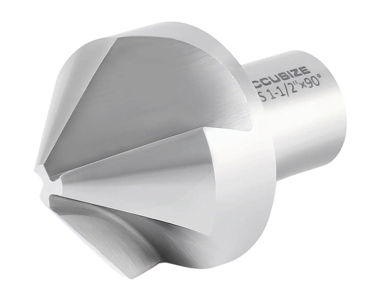 1-1/2'' Hss Countersink for Rota-Cutter, 3/4'' Weldon Shank for Magnetic Drilling Machines, 90 Deg, Ce00-0112