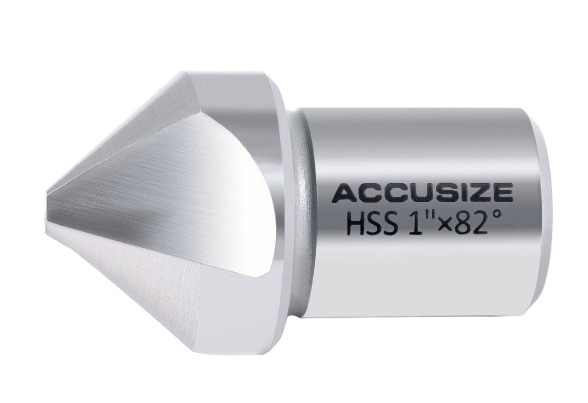 1'' Hss Countersink for Rota-Cutter, 3/4'' Weldon Shank for Magnetic Drilling Machine, 82 Deg, Ce82-0001