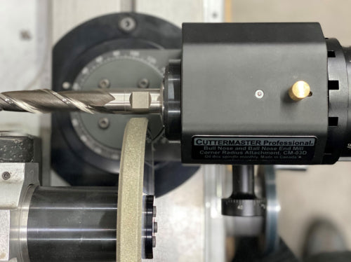 Cuttermasters Corner Radius Attachment, Neck Reduction Grinds, Tool Cut Off, Ball Nose End Mill