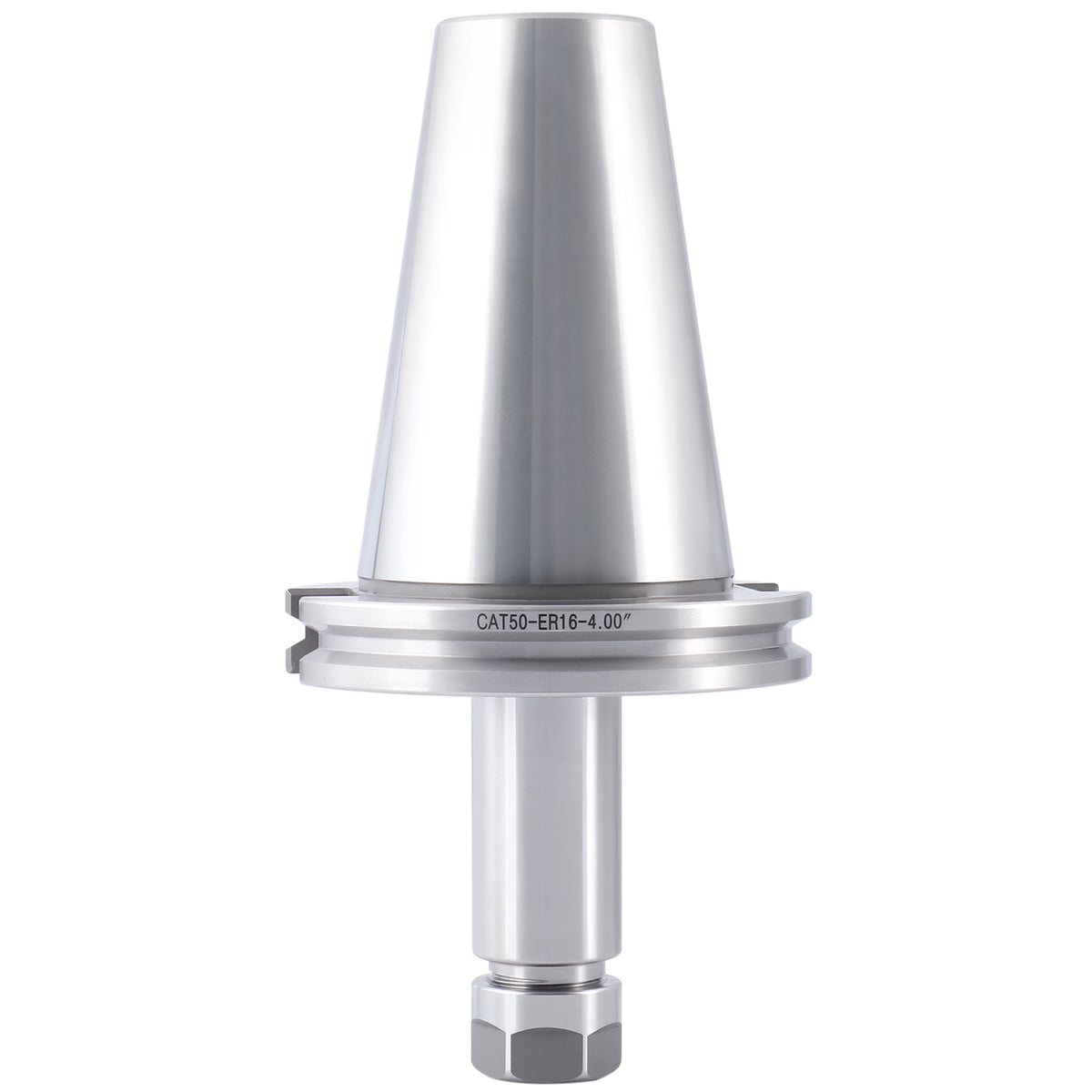 Accusize CAT50 ER16 Collet Chuck, 4 in Projection, 1/32-3/8 in, CT50-16E4