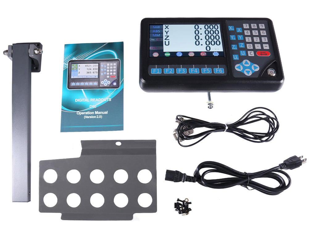 D80 Digital Readout, Digital Scale Display, 3-Axis and 4-Axis