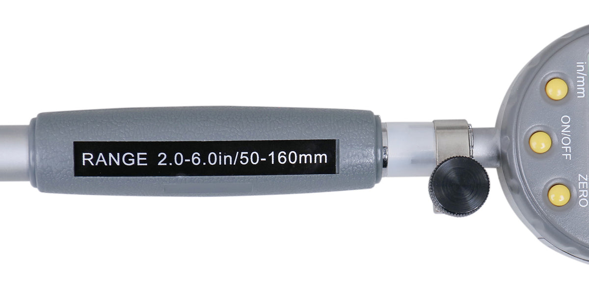 2-6 inch by 0.0005'' Digital Bore Gage, Stem Length 6'', Ee20-5274