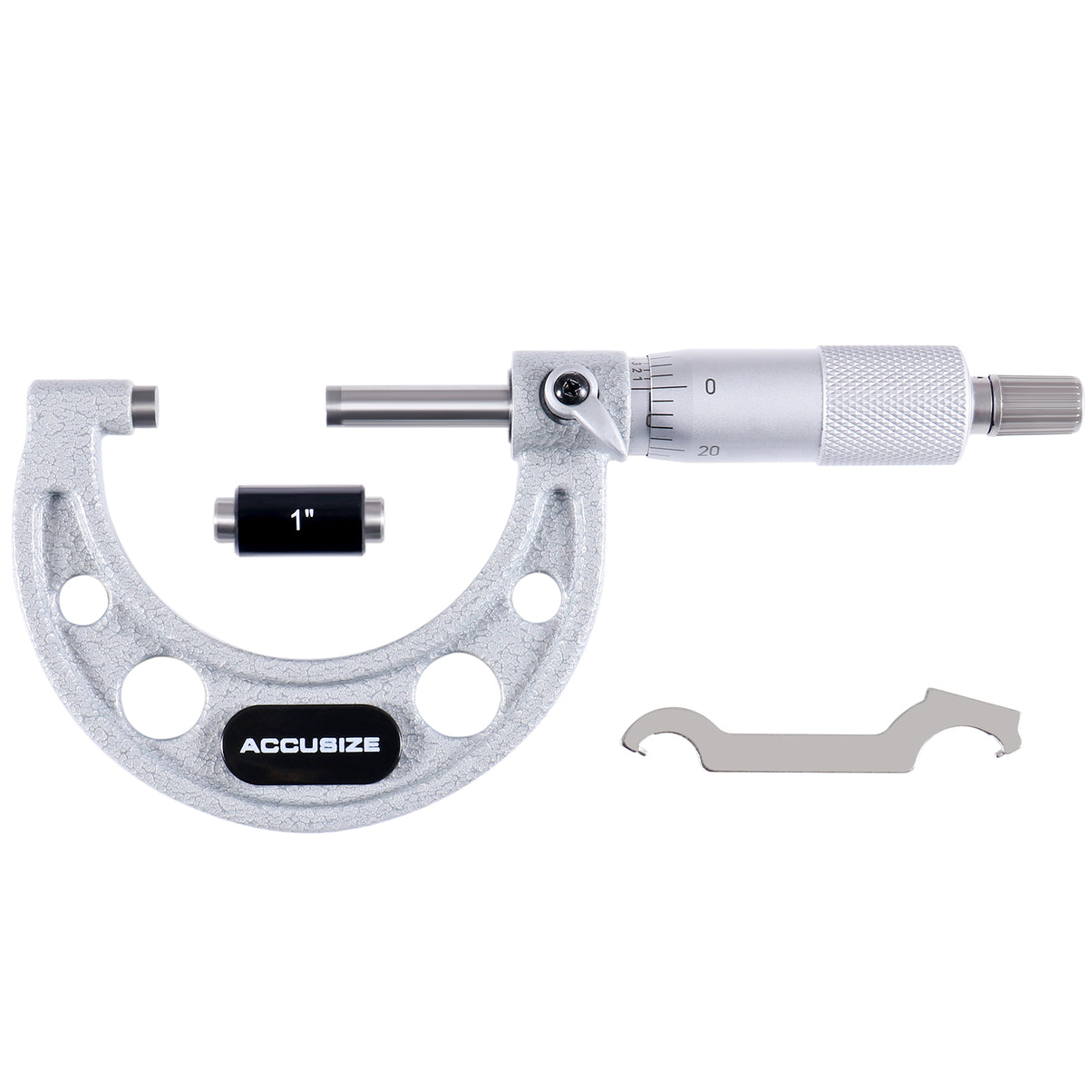 1-2 inch by 0.0001'' Ultra-Precision Outside Micrometer, Eg00-0002