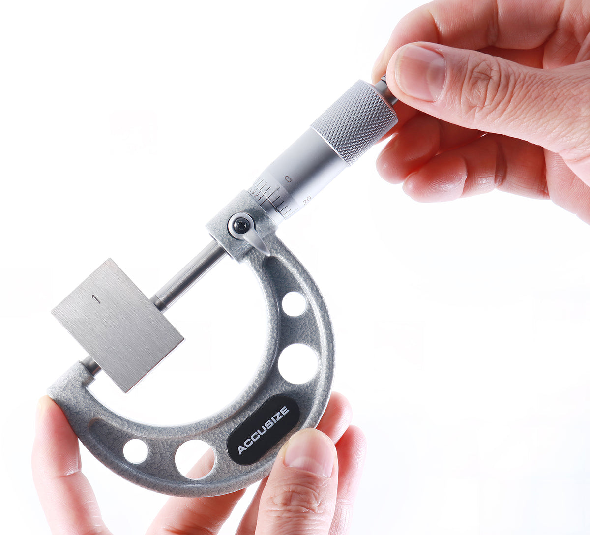 1-2 inch by 0.0001'' Ultra-Precision Outside Micrometer, Eg00-0002