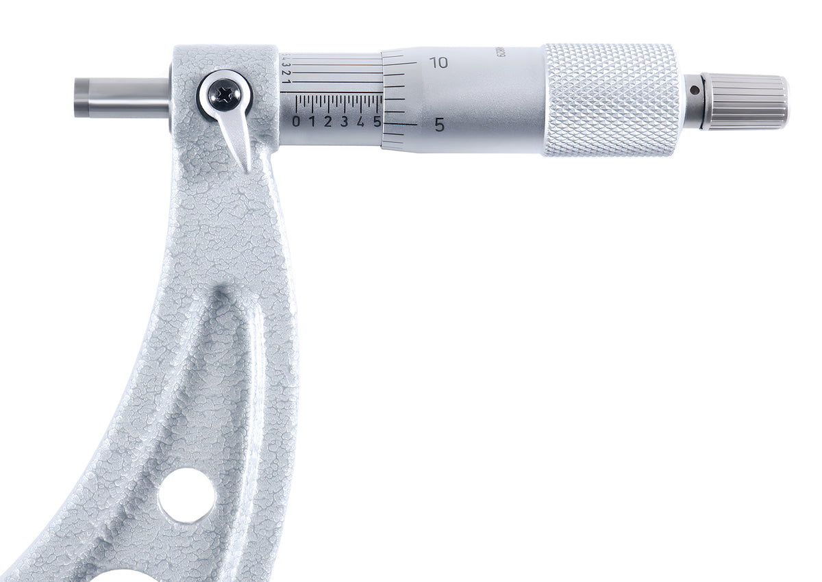 6-7'' Ultra-Precision Carbide Tipped M-Type Outside Micrometer, Resolution 0.0001'', Eg00-0007