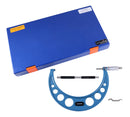7-8'' Ultra-Precision Carbide Tipped M-Type Outside Micrometer, Resolution 0.0001'', Eg00-0008