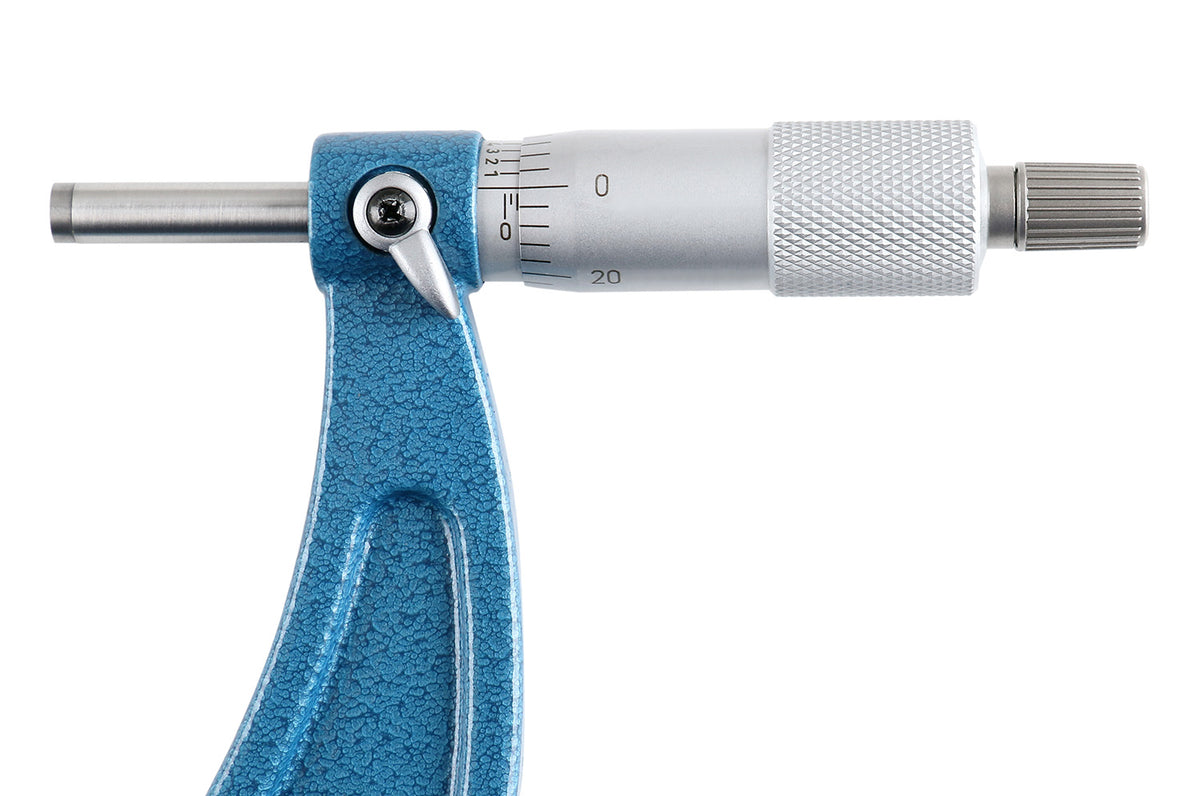 7-8'' Ultra-Precision Carbide Tipped M-Type Outside Micrometer, Resolution 0.0001'', Eg00-0008