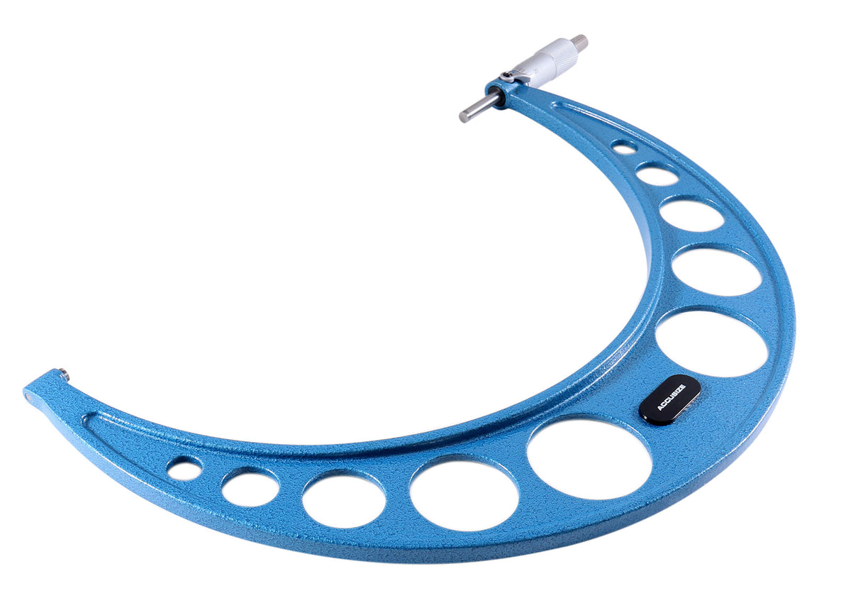 11-12'' Ultra-Precision Carbide Tipped M-Type Outside Micrometer, Resolution 0.0001'', Eg00-0012