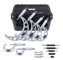 EG00-0906, 0-6" X 0.0001" 6 pc/set Ultra-Precision M-Type Outside Micrometer Sets