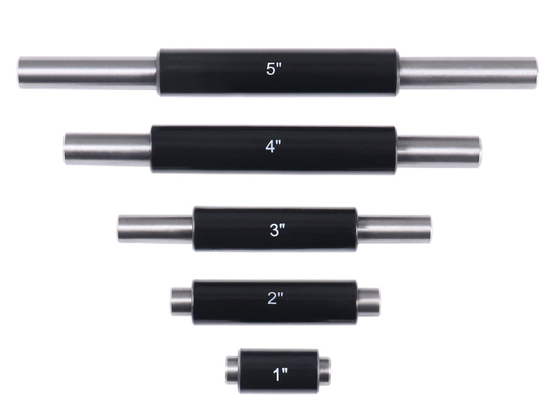 0-6" 6 Ultra-Precision M-Type Outside Micrometers plus 1 pc Dial Bore Gauge, 1.4-6" X 0.0005" Graduation Interval, EG00-0906+EE20-1406