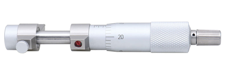 0.2-1.2'' by 0.001'' Inside Micrometer, Satin Chrome Finished, Eg00-3221