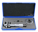 0.2-1.2'' by 0.001'' Inside Micrometer, Satin Chrome Finished, Eg00-3221