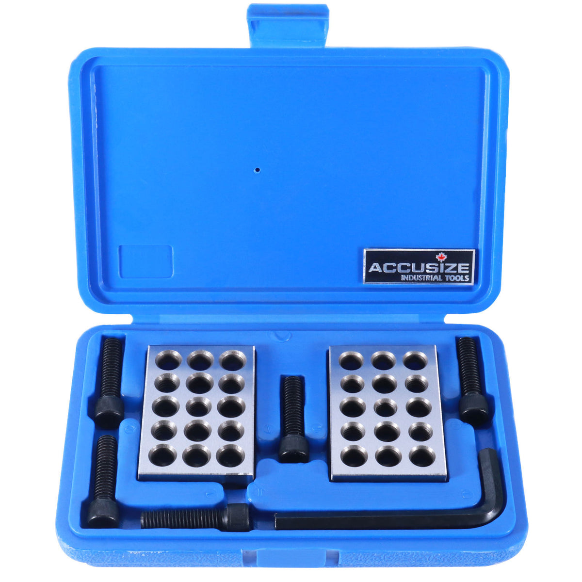 Ultra Precision 1-2-3 Blocks Set with Screw in Plastic Box, Eg02-0408
