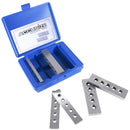 3/16" & 1/22" Thickness Precision Machinist's Parallel Sets, 4 Pairs, EG02-0409