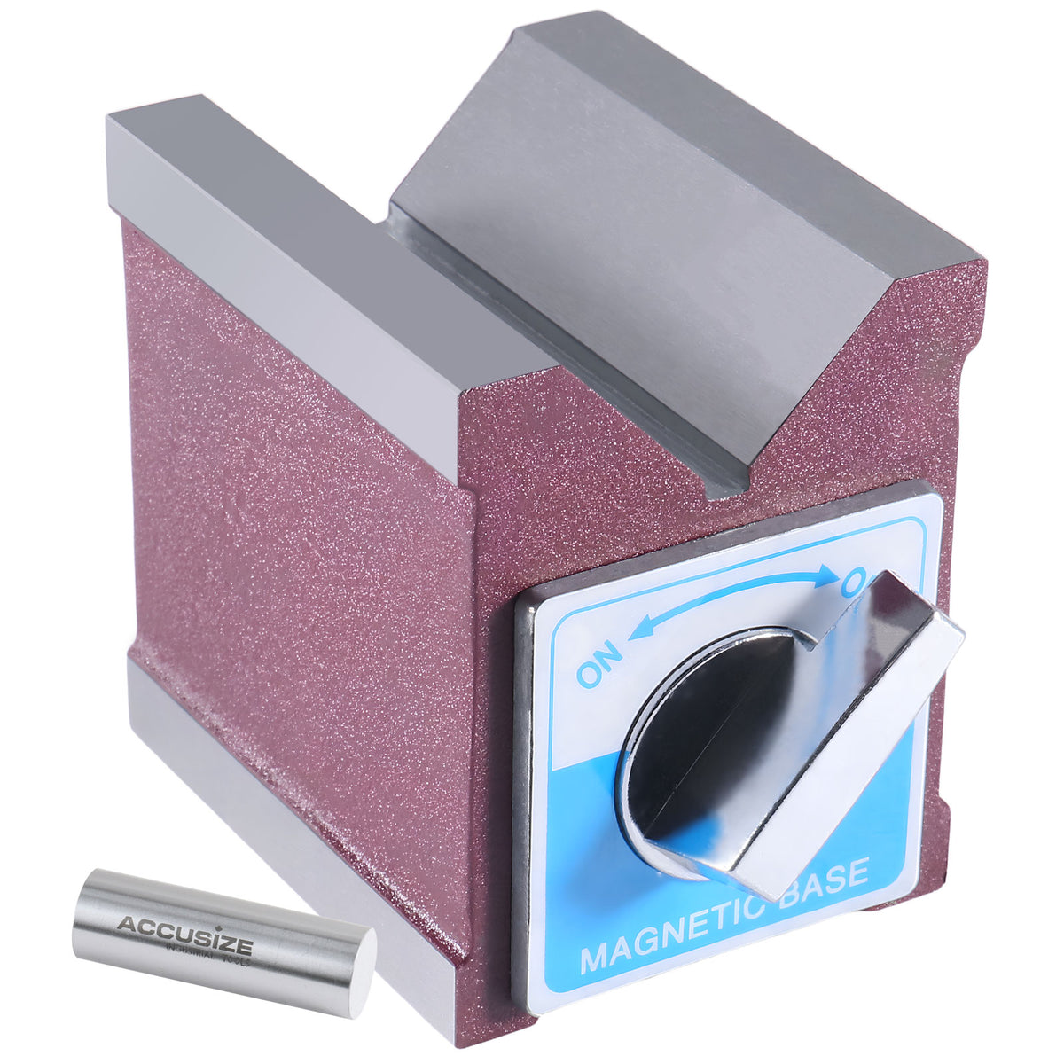 Magnetic V-Block, 2-7/8'' x 2-3/8" x 2-3/4", EG08-1101