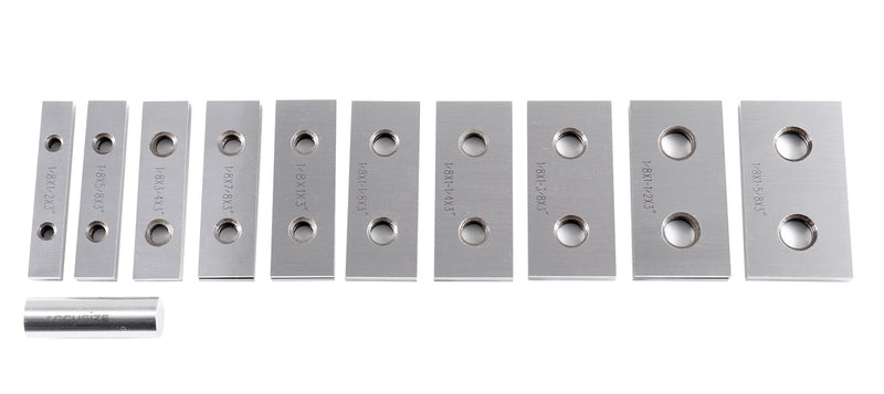 1/8" Thick Matched Pairs, 10-Pair Precision Parallel Set