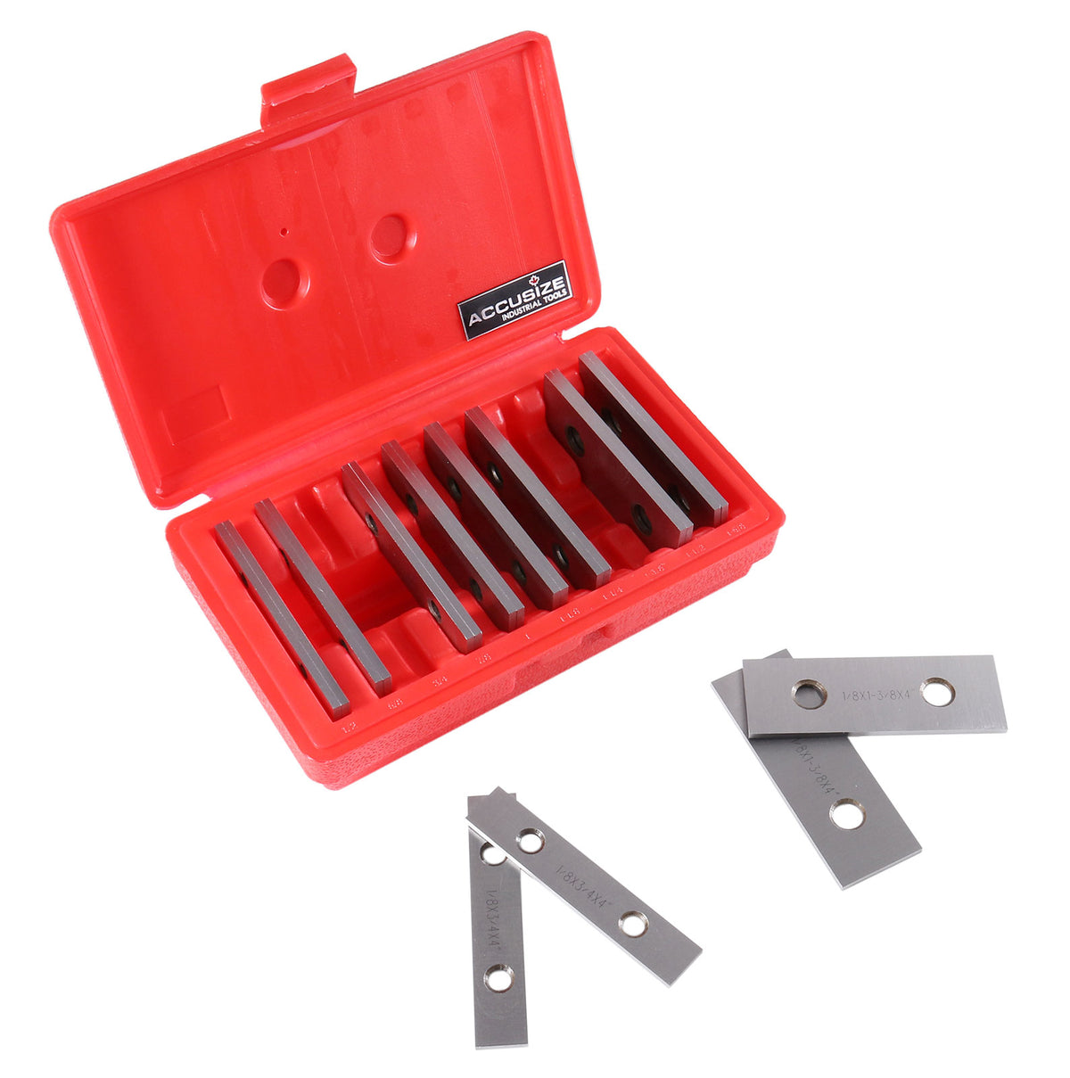 1/8" Thick Matched Pairs, 10-Pair Precision Parallel Set
