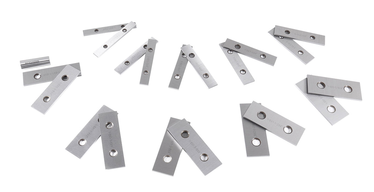 1/8" Thick Matched Pairs, 10-Pair Precision Parallel Set
