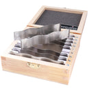 Accusize Wavy Parallel Set 9 Pairs 1/2 to 1-1/2 in Range