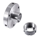 Er 32 Collet Chuck, 3.937" / 100mm Diameter Baseplate, 0.0016" Concentricity Backplate, Base Code Ii, Er32-0100