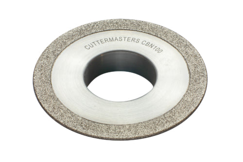 Cuttermasters Plated Bond 15V9 Rim Wheel for End Mill Ends Diamond and CBN, CM-RWC