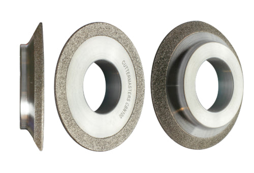 Cuttermasters Plated Bond 15V9 Rim Wheel for End Mill Ends Diamond and CBN
