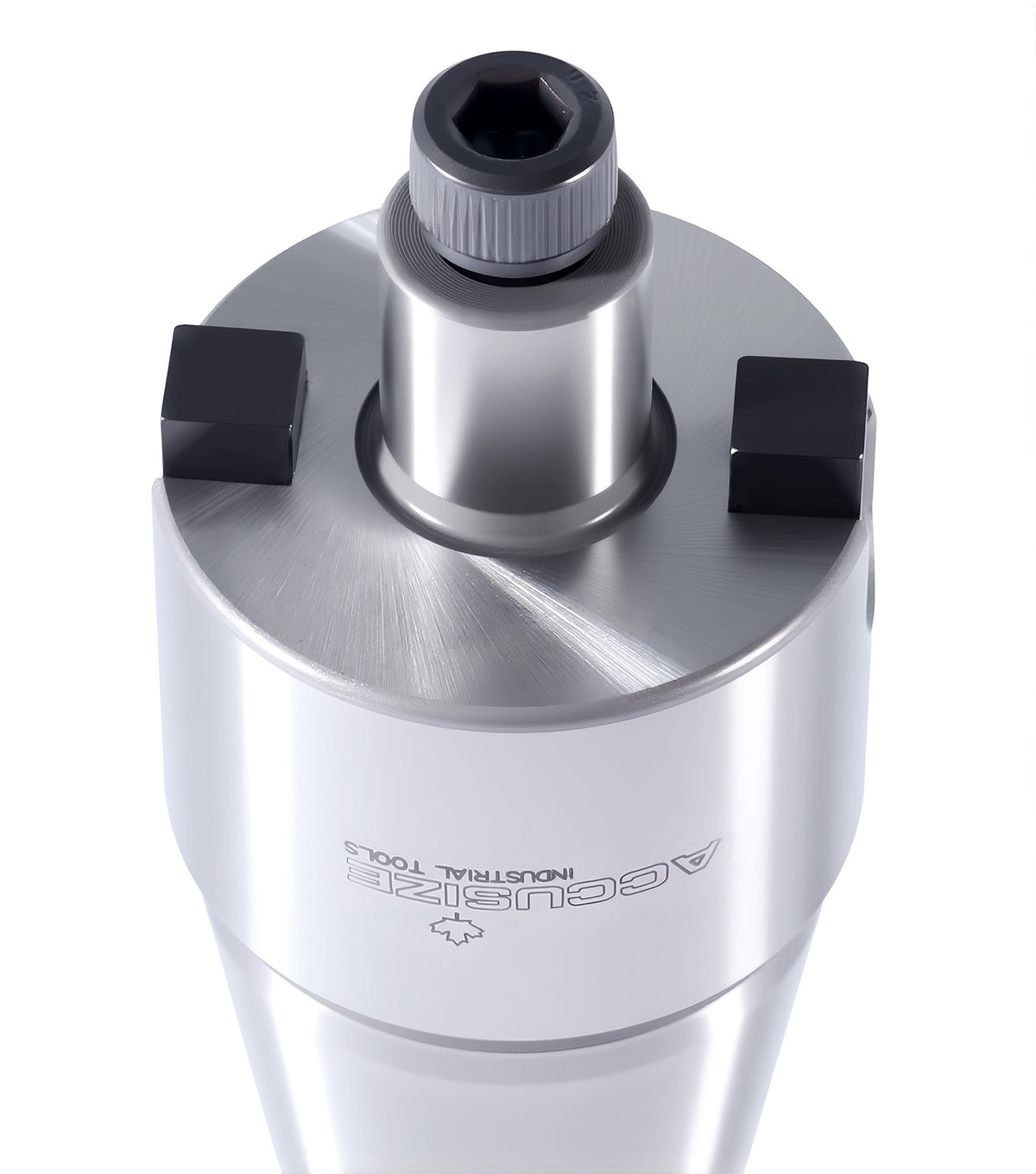 Arbor: 1/2'', Range: 1-1/4''-1-1/2'', R8 Shank Shell Face Mill Arbor Adapter Holder for Bridgeport - 7/16''-20, Fg22-8032