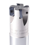 HFEM High Feed Indexable End Mills with Carbide, TiAlN Coated LNMU030312R Inserts