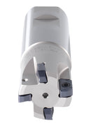 HFEM High Feed Indexable End Mills with Carbide, TiAlN Coated LNMU030312R Inserts