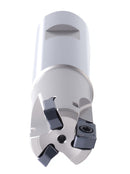 HFEM High Feed Indexable End Mills with Carbide, TiAlN Coated LNMU030312R Inserts