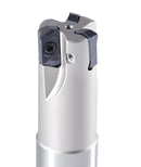 HFEM High Feed Indexable End Mills with Carbide, TiAlN Coated LNMU030312R Inserts