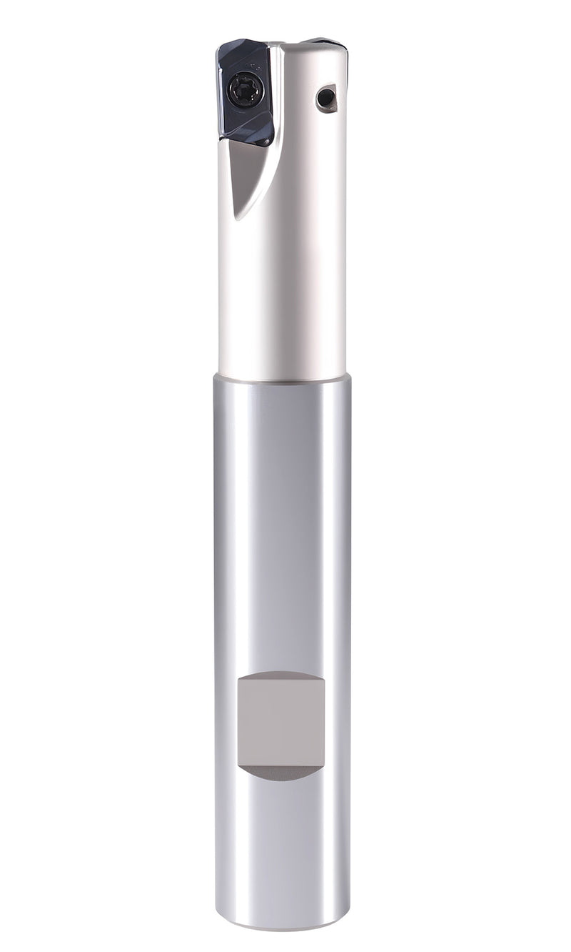 HFEM Indexable End Mills with Carbide, TiAlN Coated LNMU030312R Inserts,