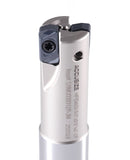 HFEM High Feed Indexable End Mills with Carbide, TiAlN Coated LNMU030312R Inserts