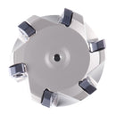 HFEM High Feed Indexable End Mills with Carbide, TiAlN Coated LNMU030312R Inserts