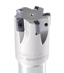 HFEM High Feed Indexable End Mills with Carbide, TiAlN Coated LNMU030312R Inserts