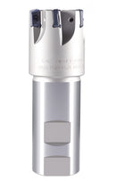 HFEM High Feed Indexable End Mills with Carbide, TiAlN Coated LNMU030312R Inserts