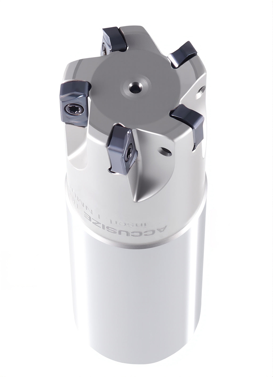HFEM High Feed Indexable End Mills with Carbide, TiAlN Coated LNMU030312R Inserts