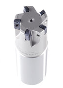 HFEM High Feed Indexable End Mills with Carbide, TiAlN Coated LNMU030312R Inserts