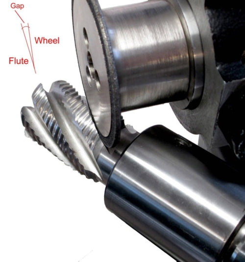 Cuttermasters Fluting Wheel for Sharpening Roughers, CM-41C & CM-41D