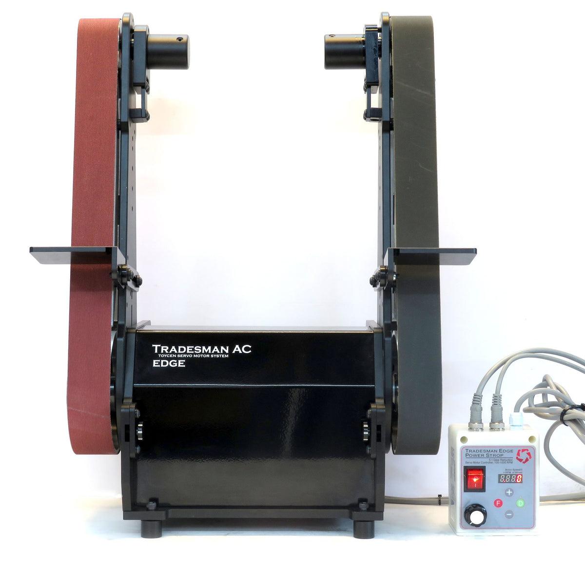 Cuttermasters Tradesman Belt 2×48 AC or DC (internal) Whisper Drive, T-Edge-Belt-Felt