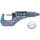 0-1''/0-25 mm by 0.00005''/0.001 mm 2 Key Electronic Digital Outside Micrometer, Metric/Imperial, Md71-0001