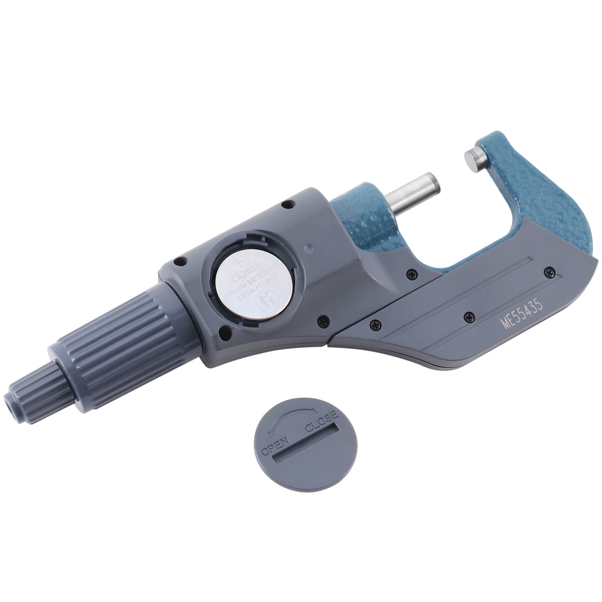 0-1''/0-25 mm by 0.00005''/0.001 mm 2 Key Electronic Digital Outside Micrometer, Metric/Imperial, Md71-0001