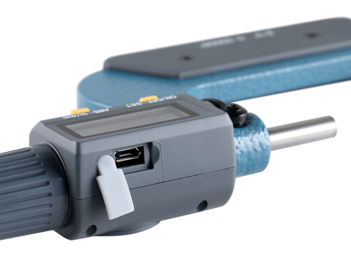 2-3''/50-75mm by 0.00005'' 2 Keys Electronic Digital Outside Micrometer, Md71-0003