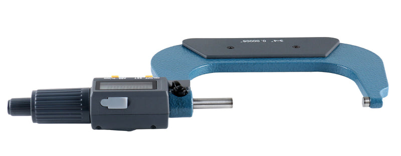 3-4''/75-100 mm by 0.00005''/0.001 mm 2 Key Electronic Digital Outside Micrometer, mm/Inch, Metric/Imperial, Md71-0004