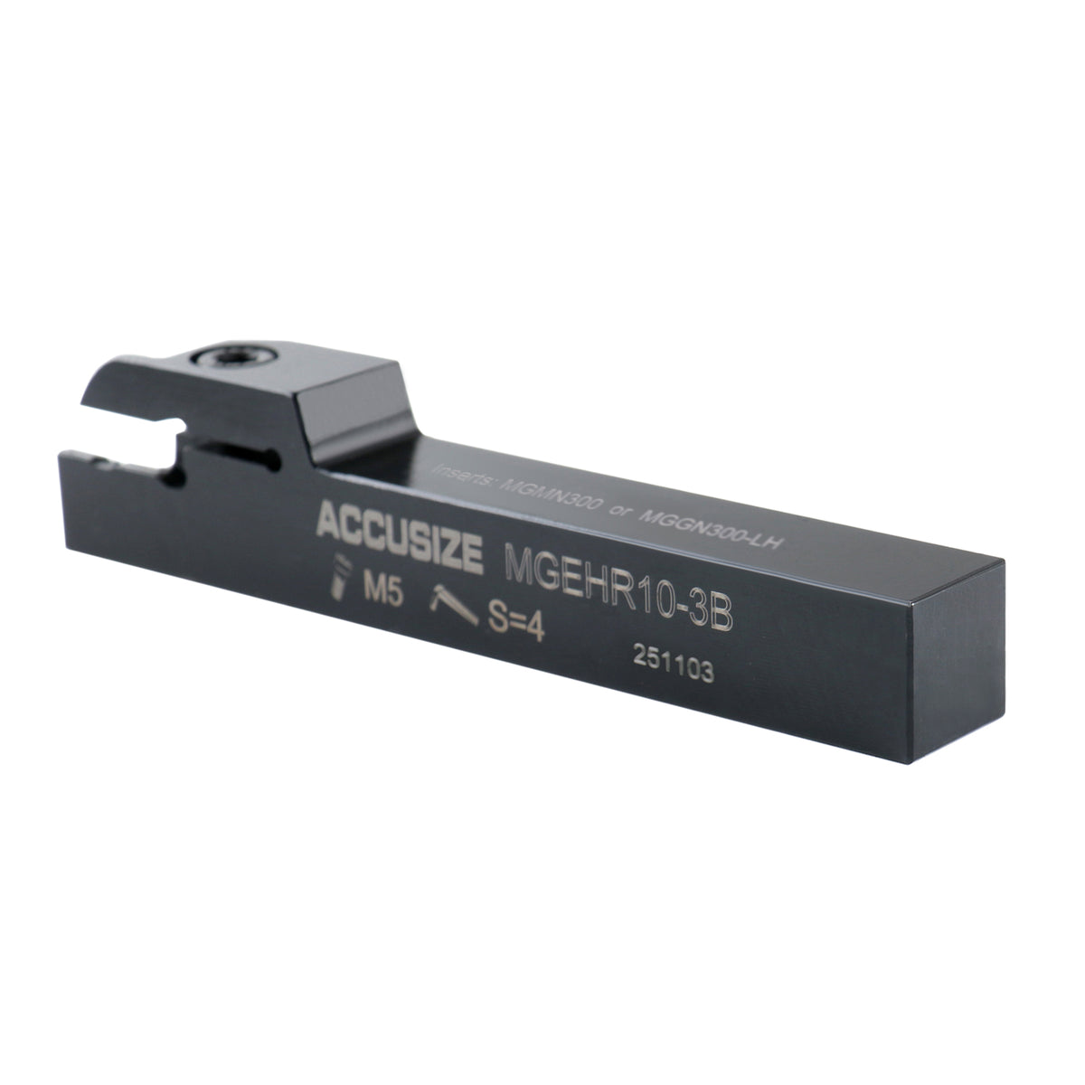 5/8'' x 5/8'' Cut-Off Holder, Parting Tool, Mgehr10-3B of 2387-2005
