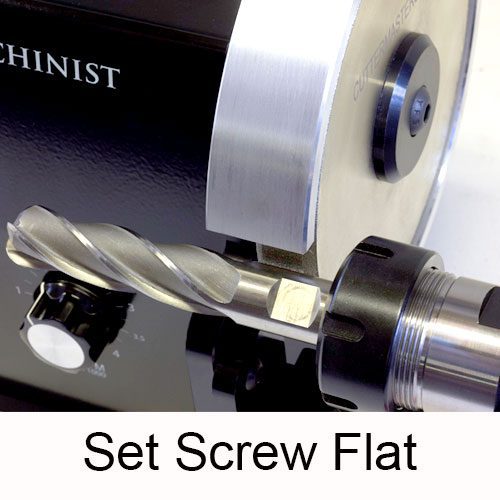 Cuttermasters End Mill Neck, Cut Off and Flat Package (Single), T6SNC